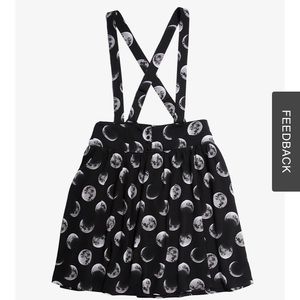 Moon Phase Suspender Skirt Plus Size 4